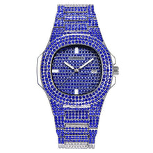 Load image into Gallery viewer, Free Dropshipping New 2020 Femme Diamond Mens Watches Hip Hop Quartz Watch For Women Iced Out Female Clock Male Wristwatches