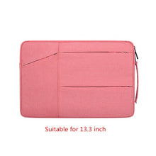 Load image into Gallery viewer, Portable Laptop Bag Woman Universal Briefcase Men Lightweight Liner Package Travel Ipad Phone Document Pouch Accessories Supplie