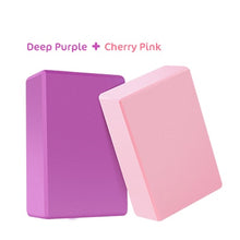 Load image into Gallery viewer, EVA Yoga Bricks Bolster Pillow Cushion Sport Pilates Block Yoga Supplies Workout Cubes Home Exercise Equipment 15*7.5*23cm