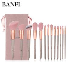 Load image into Gallery viewer, 13PCs Makeup Brushes Set Soft Concealer Eyeshadow Foundation Blush Lip Eyebrow Brushes Set For Face Make-up Cosmetic Tools Kit
