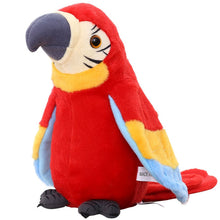 Load image into Gallery viewer, Electronic Pets Talking Parrot Toys Funny Sound Record Plush Christmas Gift for Kids Children
