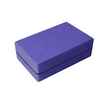 Load image into Gallery viewer, EVA Yoga Bricks Bolster Pillow Cushion Sport Pilates Block Yoga Supplies Workout Cubes Home Exercise Equipment 15*7.5*23cm