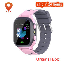 Load image into Gallery viewer, 2020 kid Phone call Kids Smart Watch for children SOS Antil-lost Waterproof Smartwatch Baby 2G SIM Card Location Tracker watches