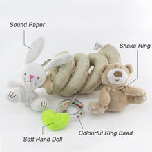 Load image into Gallery viewer, babies musical mobile for crib plush toys arc on the bed toddlers rattle newborn baby boy girl toy for stroller kids 0-12 months