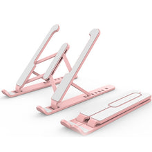 Load image into Gallery viewer, Portable Laptop Stand Foldable Support Base Notebook Stand For Macbook Pro Lapdesk Computer Laptop Holder Cooling Bracket Riser