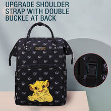 Load image into Gallery viewer, Disney Mickey USB Diaper Bag Organizer Baby Bag Backpack Nappy Bag Large Capacity Mommy Bag For Stroller Black New Design 2020