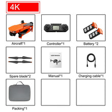 Load image into Gallery viewer, SHAREFUNBAY ICAT7 Drone 4k 8k GPS 5G WiFi two axis gimbal camera brushless motor supports TF card flight for 25 min VS sg906 pro
