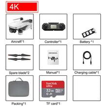 Load image into Gallery viewer, SHAREFUNBAY ICAT7 Drone 4k 8k GPS 5G WiFi two axis gimbal camera brushless motor supports TF card flight for 25 min VS sg906 pro