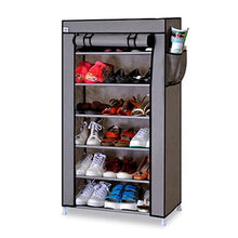Load image into Gallery viewer, On Sale Modern Simple Wardrobe Fabric Folding Cloth Storage Cabinet DIY Assembly Easy Install Reinforcement Wardrobe Closet