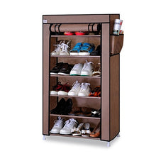 Load image into Gallery viewer, On Sale Modern Simple Wardrobe Fabric Folding Cloth Storage Cabinet DIY Assembly Easy Install Reinforcement Wardrobe Closet