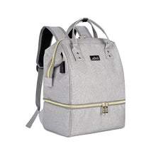 Load image into Gallery viewer, Viedouce USB thermal kid men's insulated office school bag and lunch bag picnic diaper cooler lunch box and bag for women kid