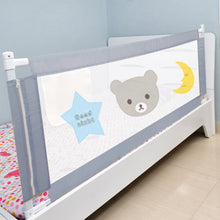 Load image into Gallery viewer, Children's bed barrier fence safety guardrail security foldable baby home playpen on bed fencing gate crib adjustable kids rails