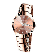 Load image into Gallery viewer, 2020 New Couple Watches Fashion Casual Lover's Waterproof Steel Band Watches Simple Couple Watch Gifts for Men Women Wristwatch