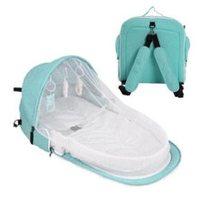 Load image into Gallery viewer, Portable Baby Crib Newborn Baby Bed Folding Travel Beds Nest Infant Bassinet Cot With Toys Mosquito Net Cribs For Baby Sleeping