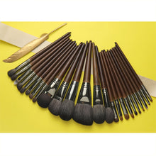 Load image into Gallery viewer, OVW Natural Goat Hair Makeup Brushes Set Professional Kit brocha maquillaje pedzle do makijazu blending smudging brush shader