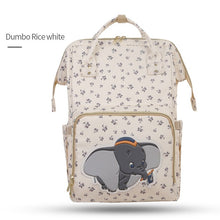 Load image into Gallery viewer, Disney Baby Diaper Bags Large Capacity Baby Stroller Insulated Bag Travel Organizer Baby Bag Set Lightweight Diaper Bag Backpack