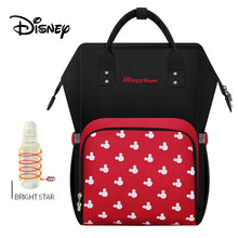 Load image into Gallery viewer, Disney Baby Diaper Bags Large Capacity Baby Stroller Insulated Bag Travel Organizer Baby Bag Set Lightweight Diaper Bag Backpack