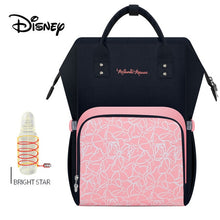 Load image into Gallery viewer, Disney Baby Diaper Bags Large Capacity Baby Stroller Insulated Bag Travel Organizer Baby Bag Set Lightweight Diaper Bag Backpack