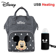 Load image into Gallery viewer, Disney Baby Diaper Bags Large Capacity Baby Stroller Insulated Bag Travel Organizer Baby Bag Set Lightweight Diaper Bag Backpack