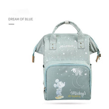 Load image into Gallery viewer, Disney Baby Diaper Bags Large Capacity Baby Stroller Insulated Bag Travel Organizer Baby Bag Set Lightweight Diaper Bag Backpack