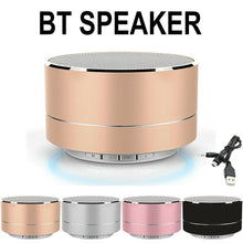 Load image into Gallery viewer, New Led Wirelwss Mnin Bass Bt Portable Speakers For Iphone For Ipad Phones Mp3 Ft High Quality Desktop Entertainment Accessories