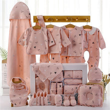Load image into Gallery viewer, 18/22 Pieces Newborn Clothes Baby Gift Pure Cotton Baby Set 0-6 Months Autumn And Winter Kids Clothes Suit Unisex Without Box