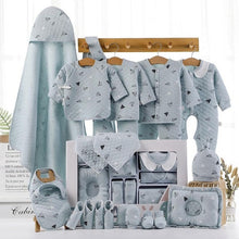 Load image into Gallery viewer, 18/22 Pieces Newborn Clothes Baby Gift Pure Cotton Baby Set 0-6 Months Autumn And Winter Kids Clothes Suit Unisex Without Box
