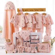 Load image into Gallery viewer, 18/22 Pieces Newborn Clothes Baby Gift Pure Cotton Baby Set 0-6 Months Autumn And Winter Kids Clothes Suit Unisex Without Box