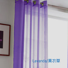 Load image into Gallery viewer, Aifish European American Style Tulle Curtains For Living Room Window Screening Solid Door Curtains Drape Panel Sheers Cortinas 2