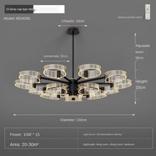 Load image into Gallery viewer, Living Room Chandelier Modern Minimalist Lamp in the Living Room Light Luxury Elegant Nordic Lamp Hall 2020 New Lighting