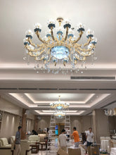 Load image into Gallery viewer, French Crystal Chandelier European Style Lamp in the Living Room Elegant Luxury Lamp Package Villa Master Bedroom