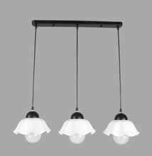 Load image into Gallery viewer, Modern classic floral pendant lights Elegant art ceramic E27 3 lamps fixtures for dinning room stair bar pavilion corridor TM001