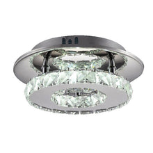 Load image into Gallery viewer, Modern Elegant Crystal Ceiling Lights LED Round Crystal Ceiling Lamp Chandelier Indoor Lighting Living Dining Room Home Decor