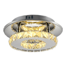 Load image into Gallery viewer, Modern Elegant Crystal Ceiling Lights LED Round Crystal Ceiling Lamp Chandelier Indoor Lighting Living Dining Room Home Decor