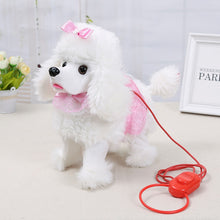 Load image into Gallery viewer, Robot Dog Toys Electronic Plush Dog Walk Bark Sing 99 Songs Puppy Soft Cute Poodle Pet Music Animal Toy For Kids Birthday Gift