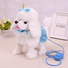 Load image into Gallery viewer, Robot Dog Toys Electronic Plush Dog Walk Bark Sing 99 Songs Puppy Soft Cute Poodle Pet Music Animal Toy For Kids Birthday Gift