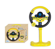 Load image into Gallery viewer, Toy Car Copilots Simulated Steering Toys Interactive Steering Wheel Light Baby Musical Electronic Vocal Toys for Birthday Gift