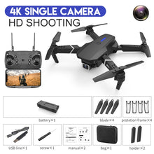 Load image into Gallery viewer, XKJ 2021 New E88 Pro Drone With Wide Angle HD 4K 1080P Dual Camera Height Hold Wifi RC Foldable Quadcopter Dron Gift Toy