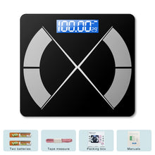 Load image into Gallery viewer, Bluetooth Body Fat Scale electronic Digital scale Smart Weight scale Floor Bathroom scale balance body weighing scale BMI index
