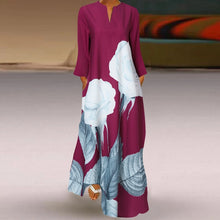 Load image into Gallery viewer, Spring Women's Sundress Bohemian Floral Long Dress ZANZEA 2021 Casual Long Sleeve Party Holiday Vestidos Kaftan Robe Dresses