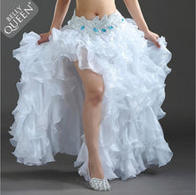 Load image into Gallery viewer, HOT SALE! senior yarn belly dance costumes sexy women belly dance stage skirt for ladies belly dance skirts