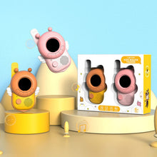Load image into Gallery viewer, 2021 2Pcs Mini Walkie Talkies Interphone Children's Radio Toy Phone 3Km Transmission Transceiver Interactive Toys for Girls Kids