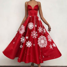 Load image into Gallery viewer, Summer Sexy Halter Off Shoulder Party Dress Women Elegant Spaghetti Strap Spliced Mesh Dresses Ladies Ballet Clothing Vestidos