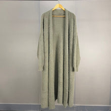 Load image into Gallery viewer, Luxury Long Faux Mink Fur Cardigans For Women New 2021 Autumn Winter Women's Sweaters Oversize Coat Female Pull