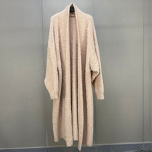 Load image into Gallery viewer, Luxury Long Faux Mink Fur Cardigans For Women New 2021 Autumn Winter Women's Sweaters Oversize Coat Female Pull