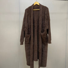 Load image into Gallery viewer, Luxury Long Faux Mink Fur Cardigans For Women New 2021 Autumn Winter Women's Sweaters Oversize Coat Female Pull