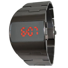 Load image into Gallery viewer, Fashion Iron man Luxury Gold Blue Red Men's LED Wrist Watches Creative Unique Design Dress Wristwatch Relogio Masculino