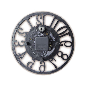 Outdoor Waterproof Retro Living Room Decoration Nordic Resin Wall Clock Ideas