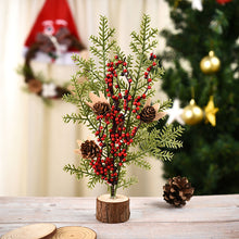 Load image into Gallery viewer, Simple Mini Christmas Decoration Window Small Tree Photography Props
