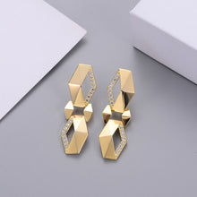 Load image into Gallery viewer, Earrings Simple Temperament Inlaid Pearl Ear Hook Earrings
